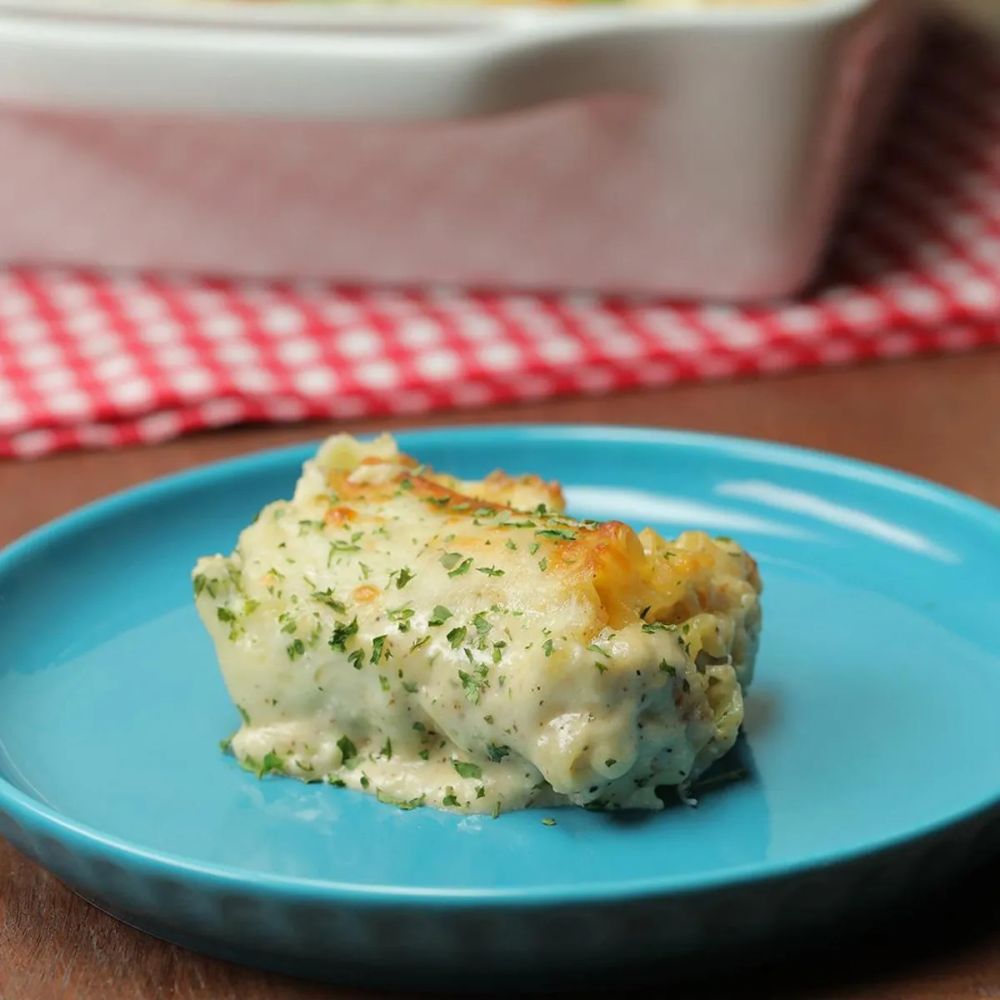 Cacio E Pepe Lasagna Roll-Ups