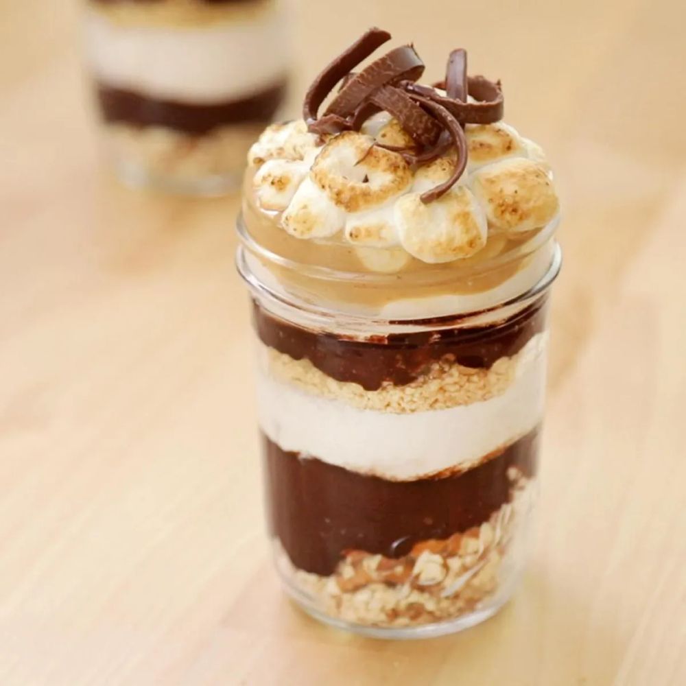 Sabra Chocolate S’mores Parfait Cups