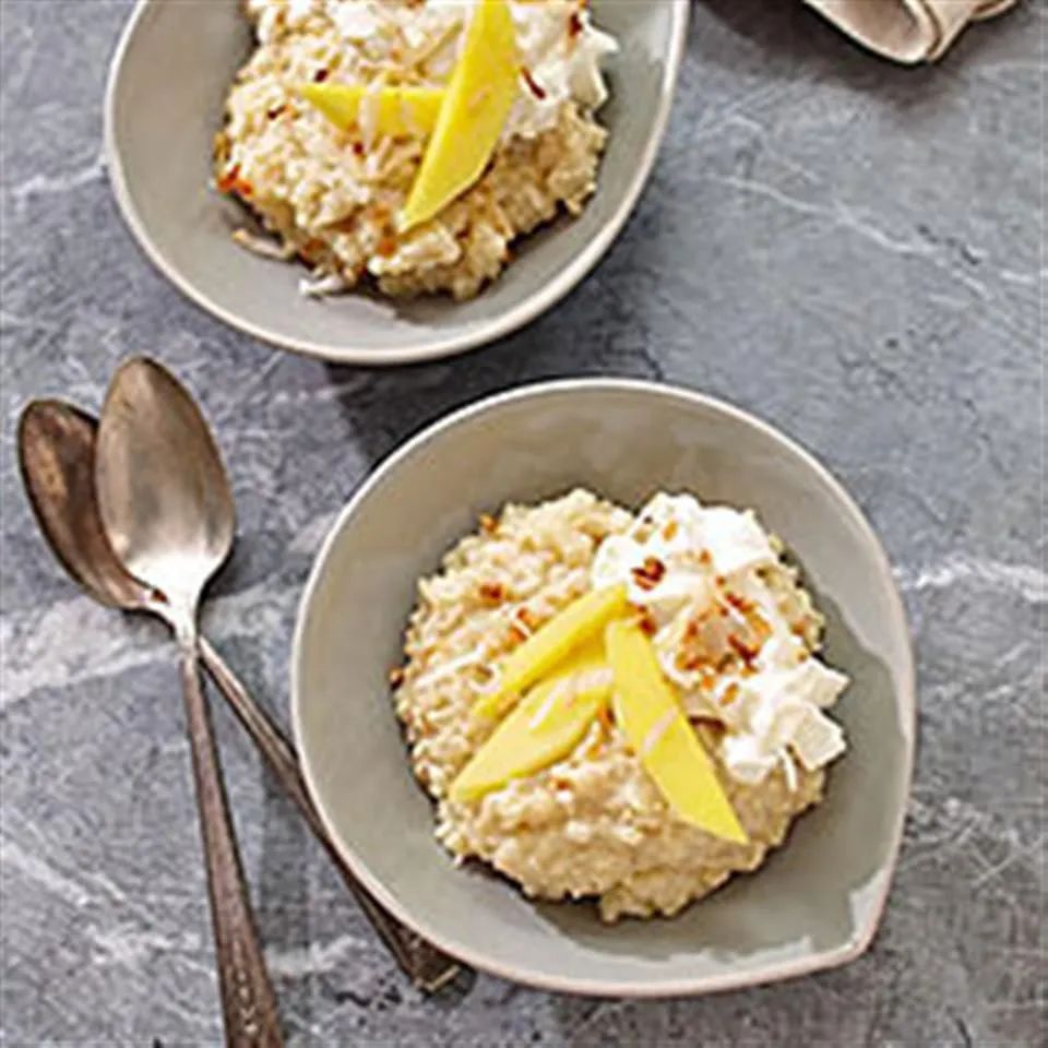 Tropical Coconut Quinoa Pudding