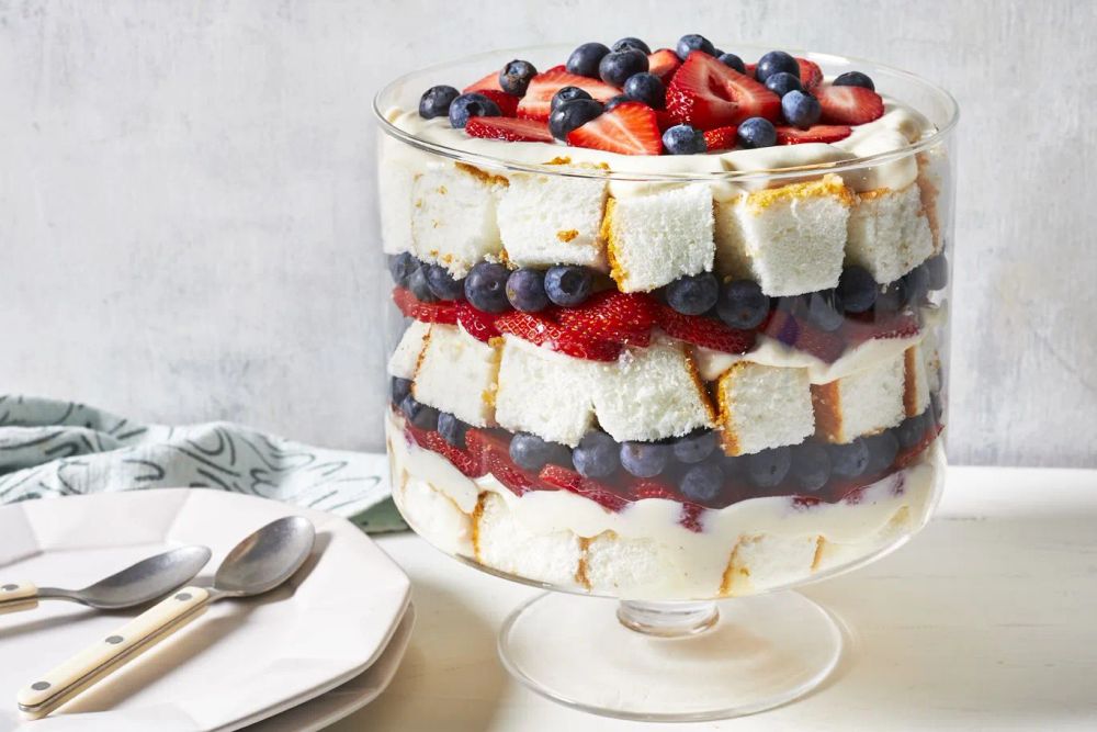 Summer Fruit Trifle