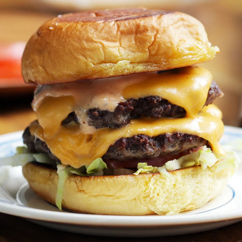 Double Cheeseburger by Chef Erik Anderson