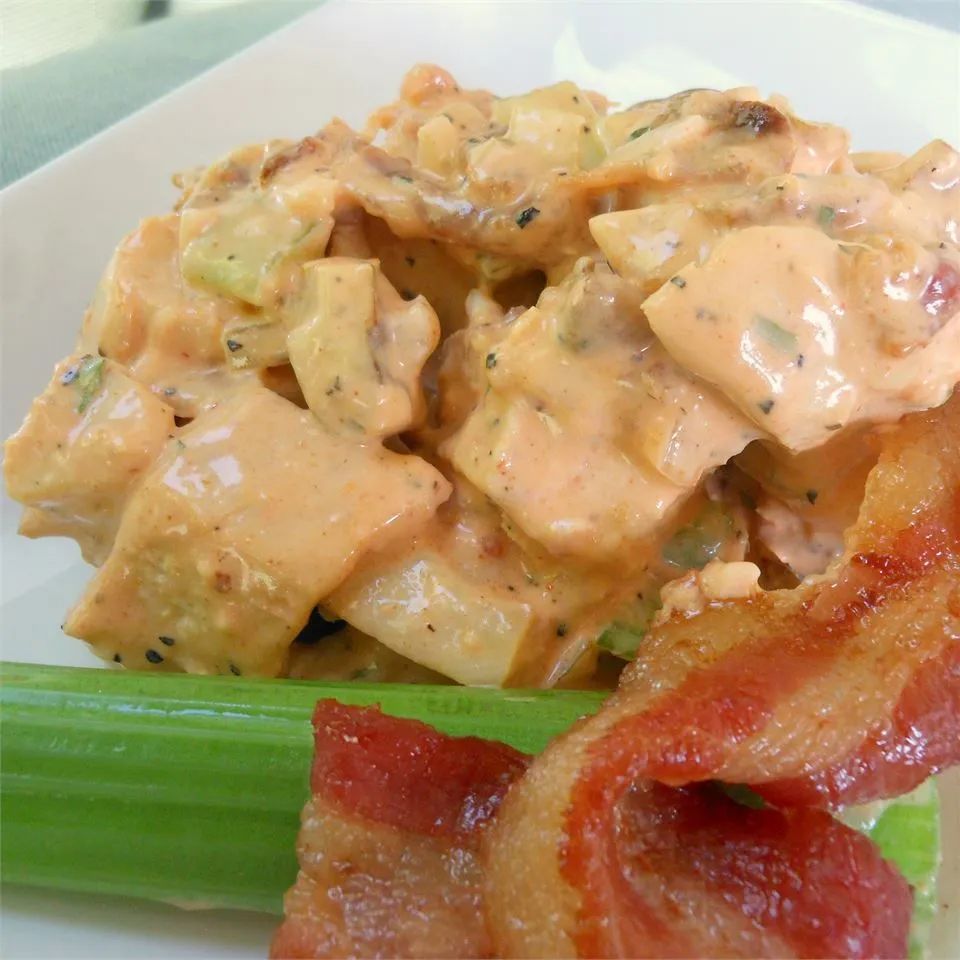 Bangin' Buffalo Blue Cheese Chicken Salad