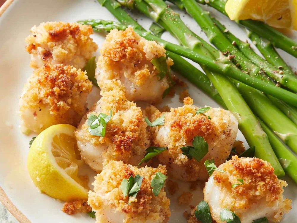 Awesome Baked Sea Scallops