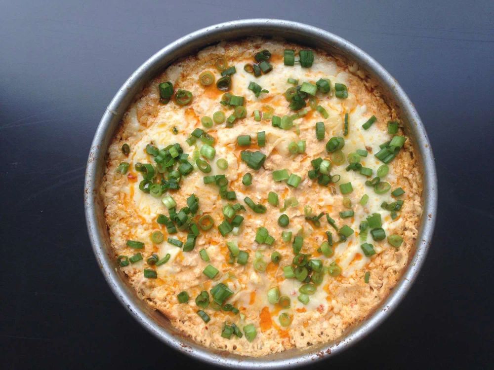 Baked Buffalo Chicken Dip