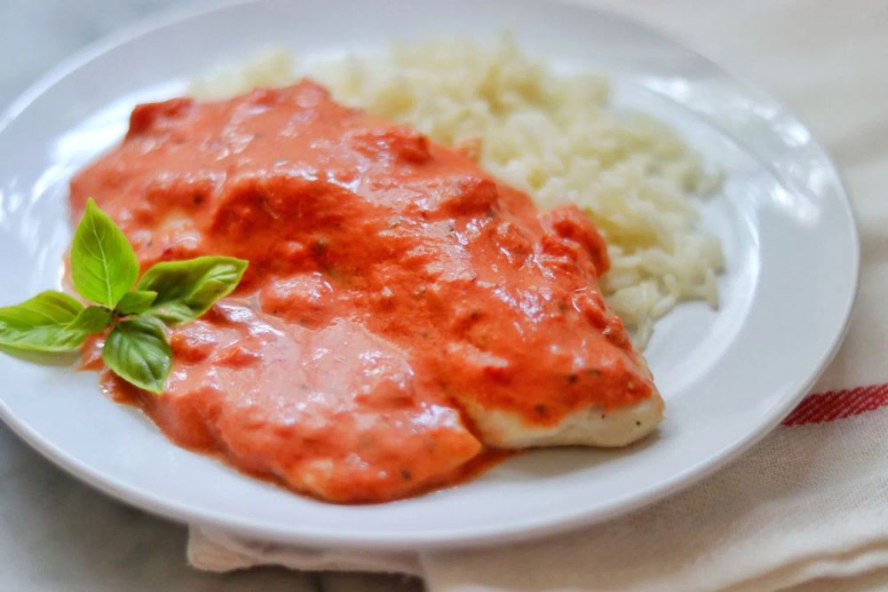 Garlic and Tomato Tilapia