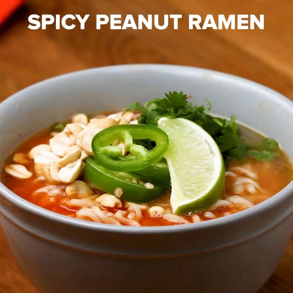 Spicy Peanut Ramen