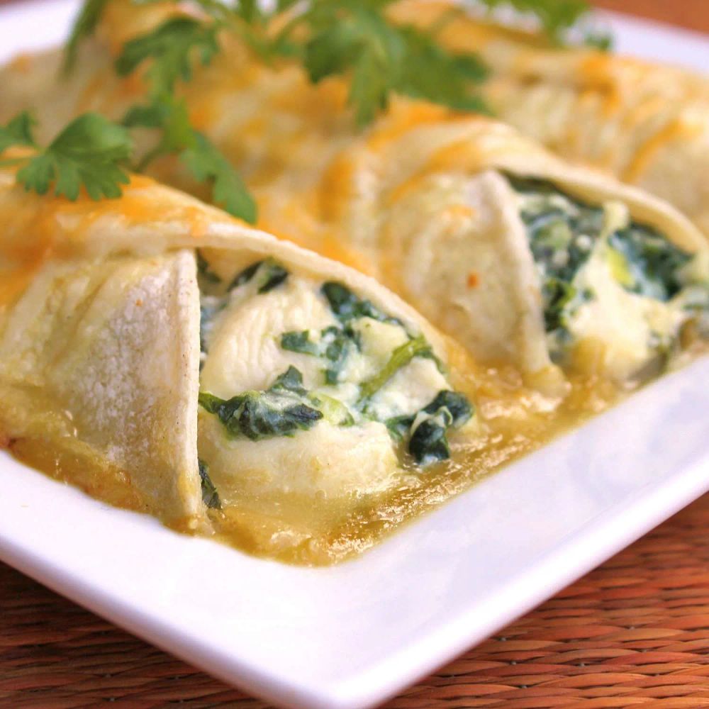 Spinach Enchiladas