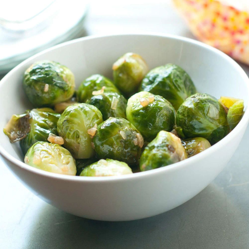 Instant Pot Roasted Brussels Sprouts