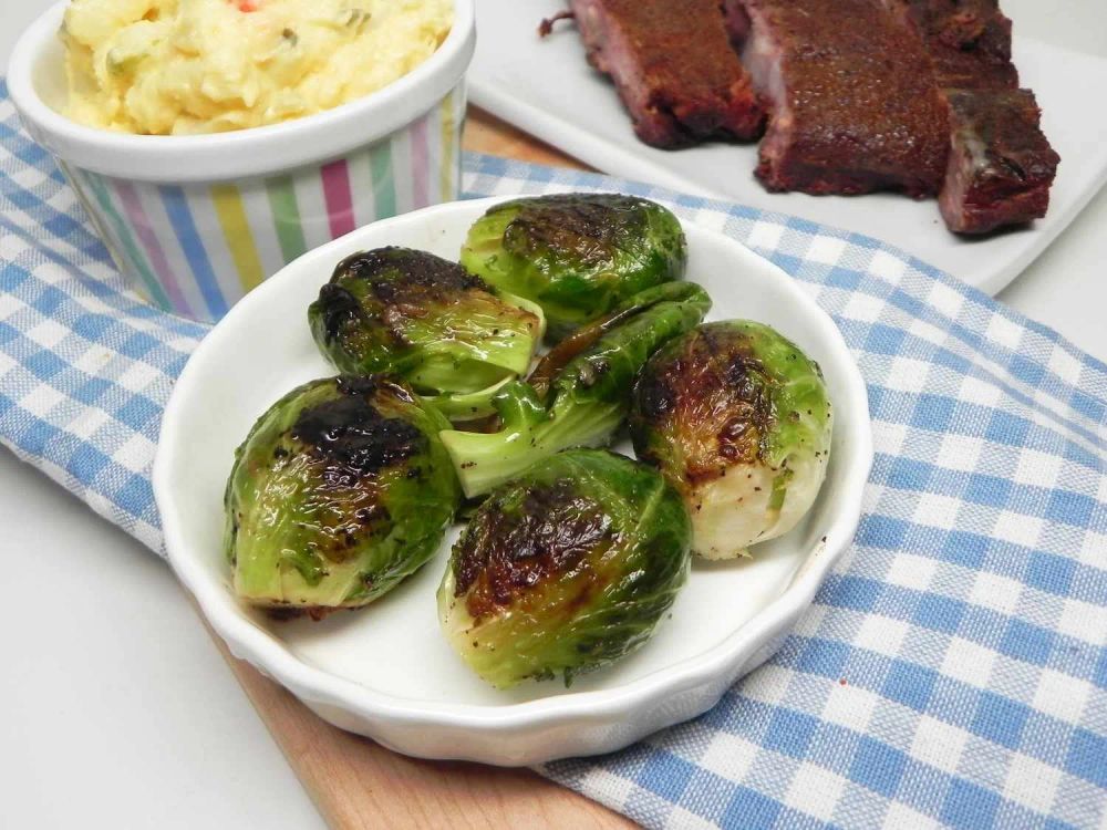 Pan-Roasted Brussels Sprouts