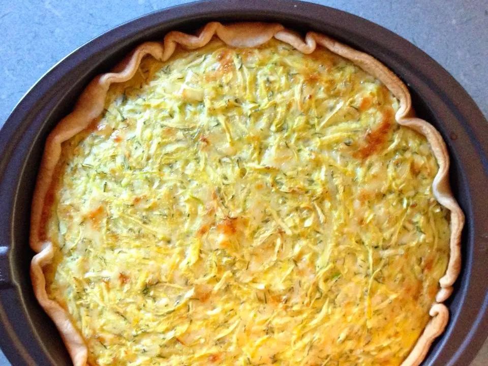 Easiest Zucchini Quiche