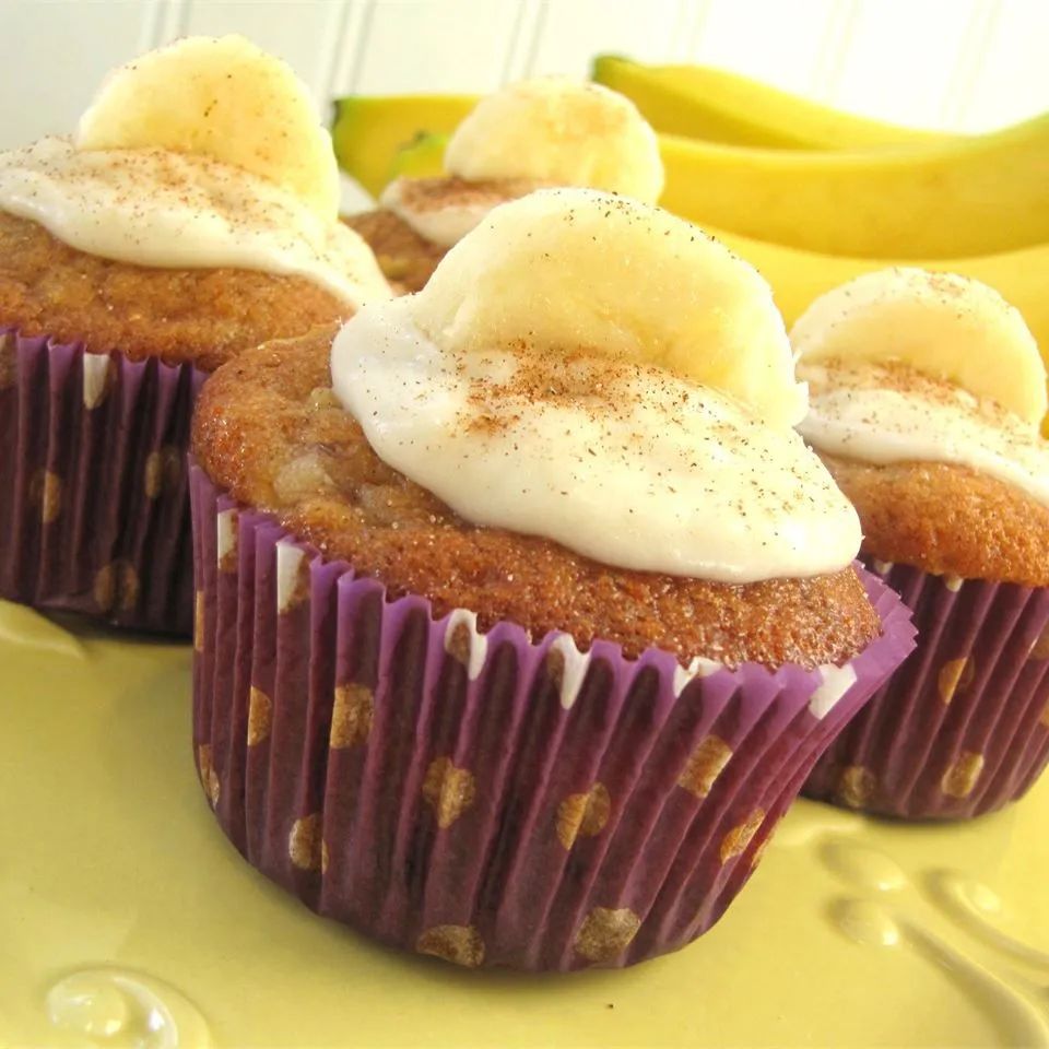 Apple Banana Cupcakes