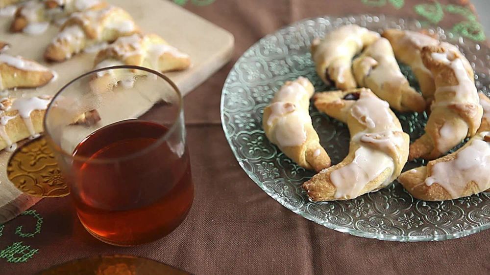 Rogaliki (Polish Jam-Filled Crescents)