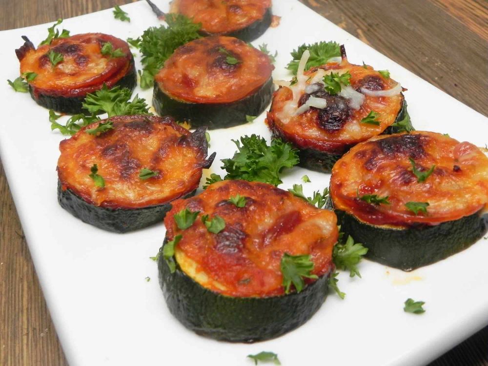 Zucchini Pizza Bites