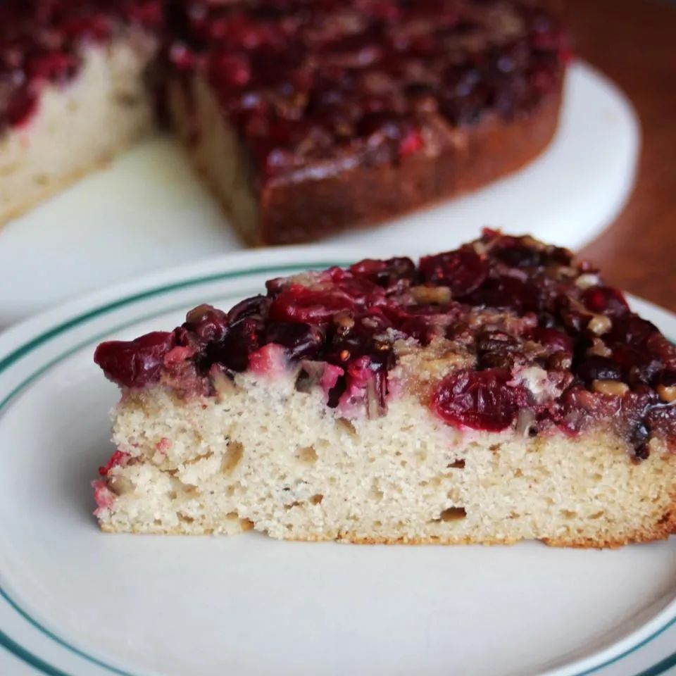 Cranberry Upside-Down Coffee Cake