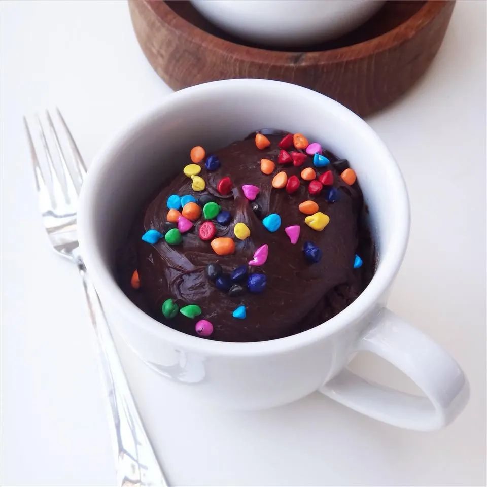 Fudgy Nutella Mug Cake