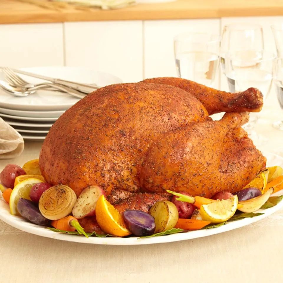 McCormick® Savory Herb Rub Roasted Turkey