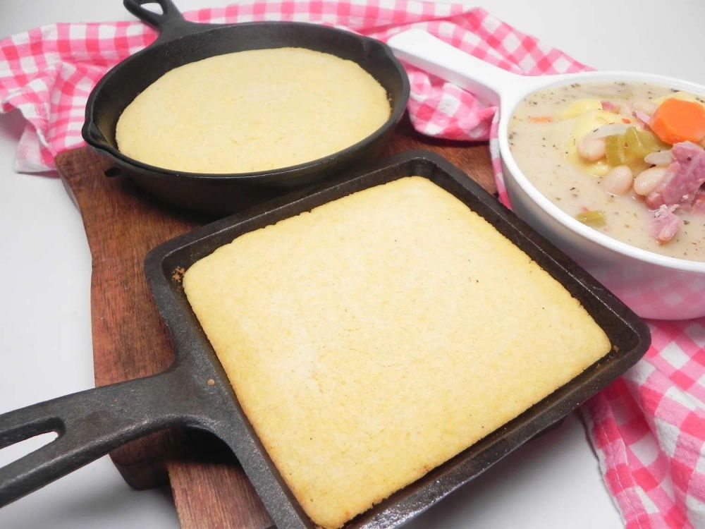 Campfire Cast Iron Cornbread