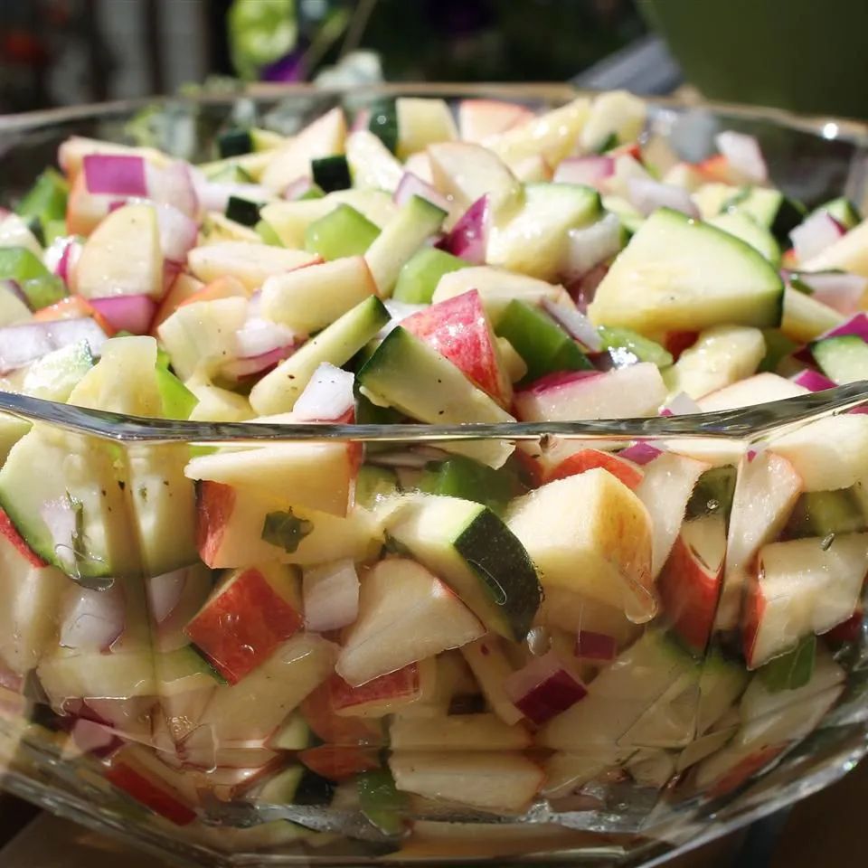 Apple and Zucchini Salad