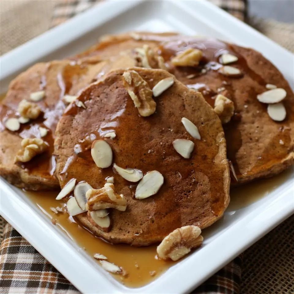 Sweet Potato Banana Pancakes