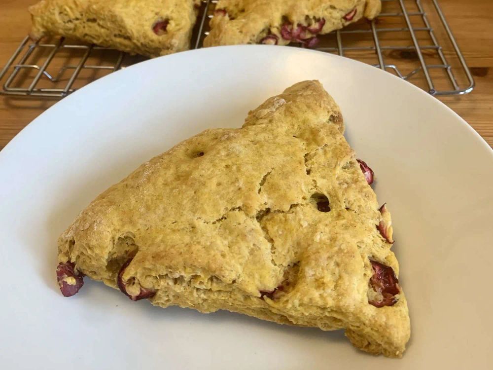 Pumpkin-Cranberry Scones