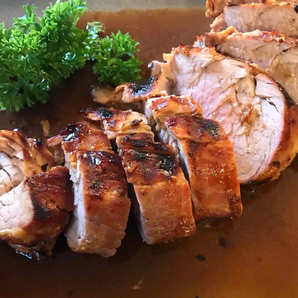 Tangy Grilled Pork Tenderloin