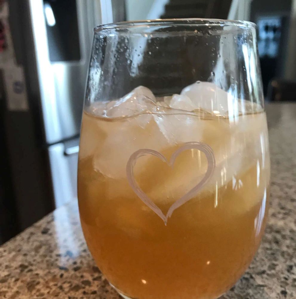 Homemade Peach Tea