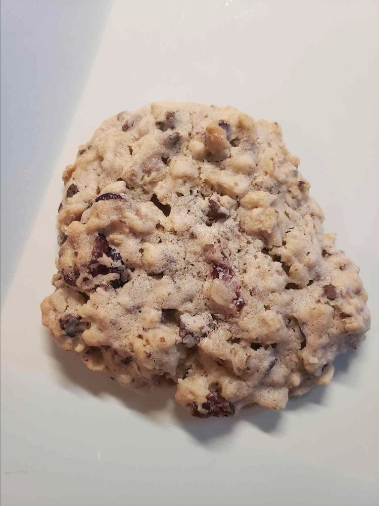 Lactation Cookies with Chocolate and Cranberries