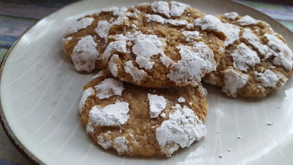 Gingerbread Gooey Butter Cookies