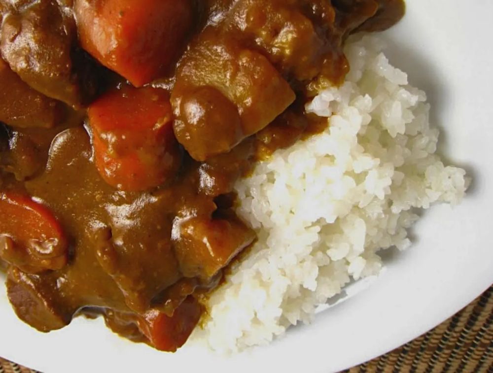 Coconut Curry over Sticky Rice