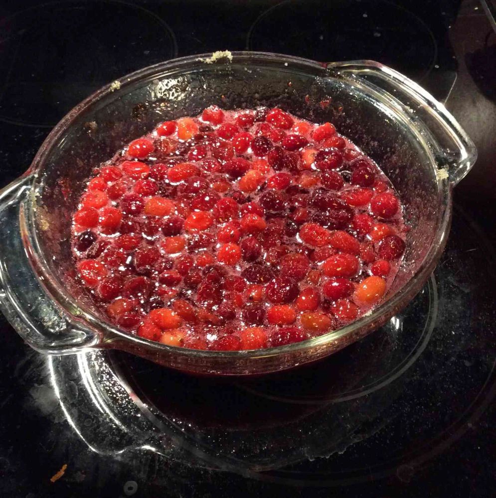 Cranberry Sauce with Bourbon