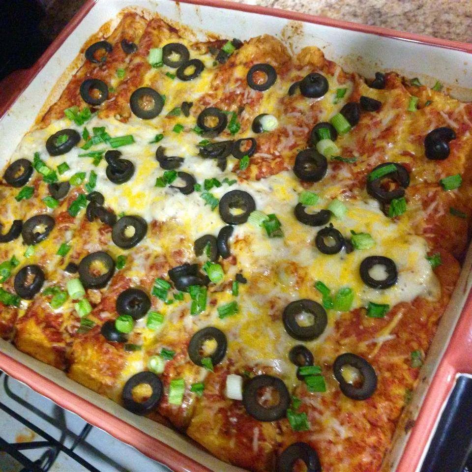 Ground Beef Enchiladas