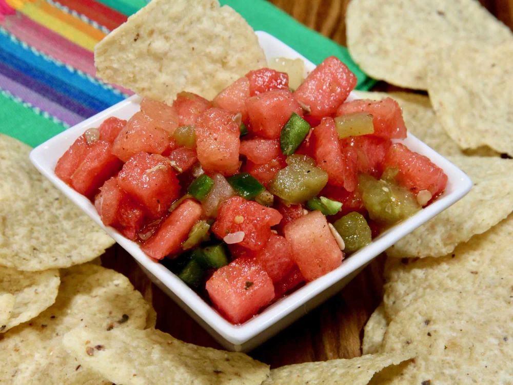 Spicy Watermelon Salsa