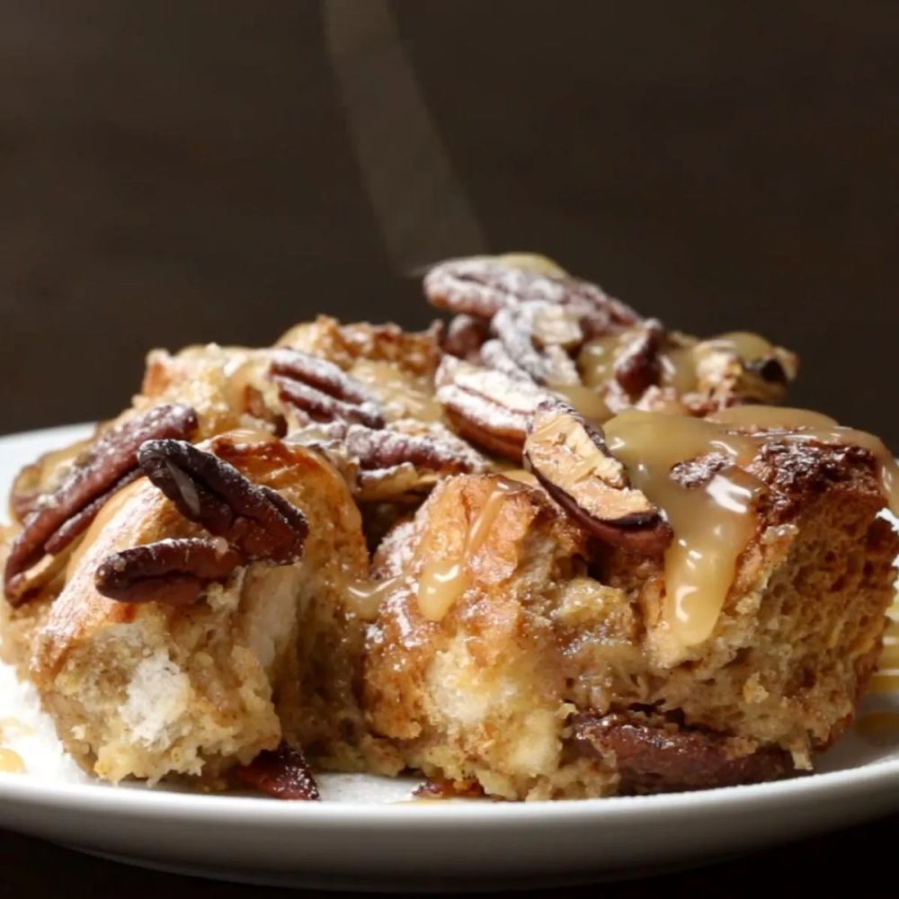 Salted Caramel French Toast Bake