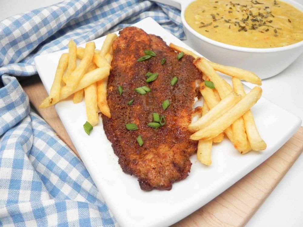 Air Fryer Blackened Catfish Fillets