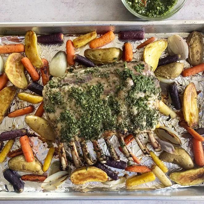 Sheet Pan Easter Dinner