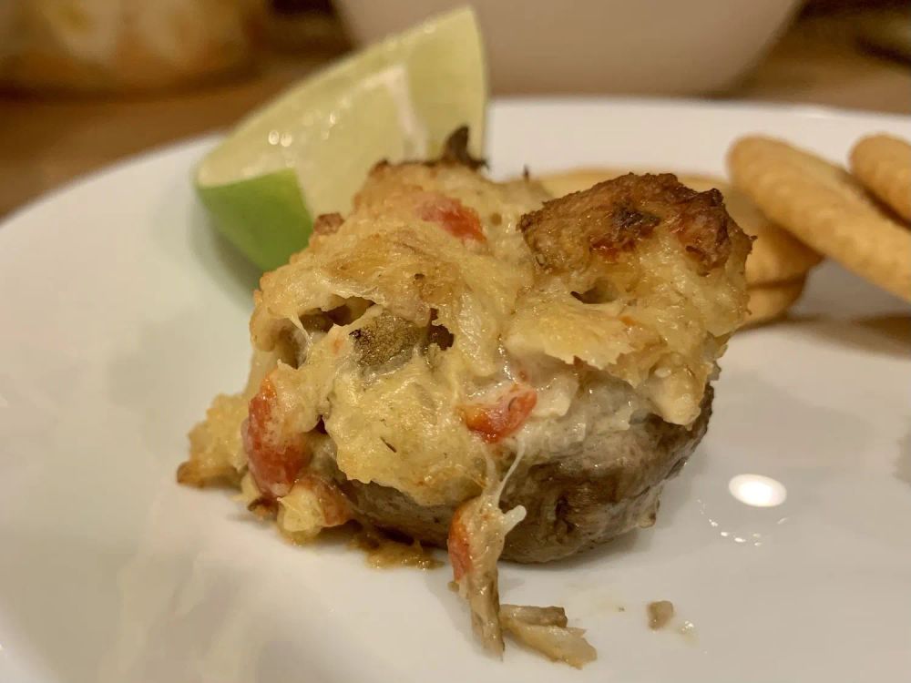 Crab Stuffed Mushrooms II