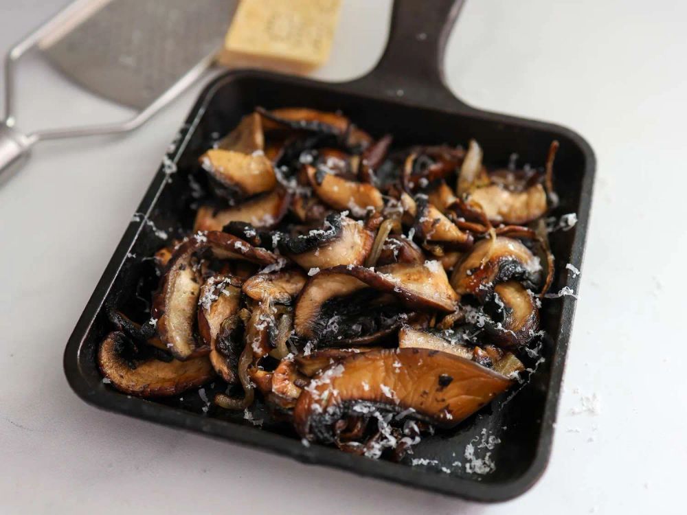 Easy Portobello Mushroom Saute