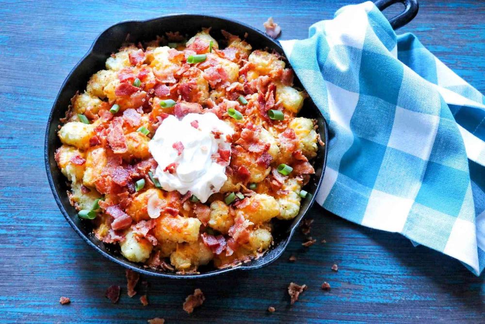 Cheesy Bacon Tater Tots