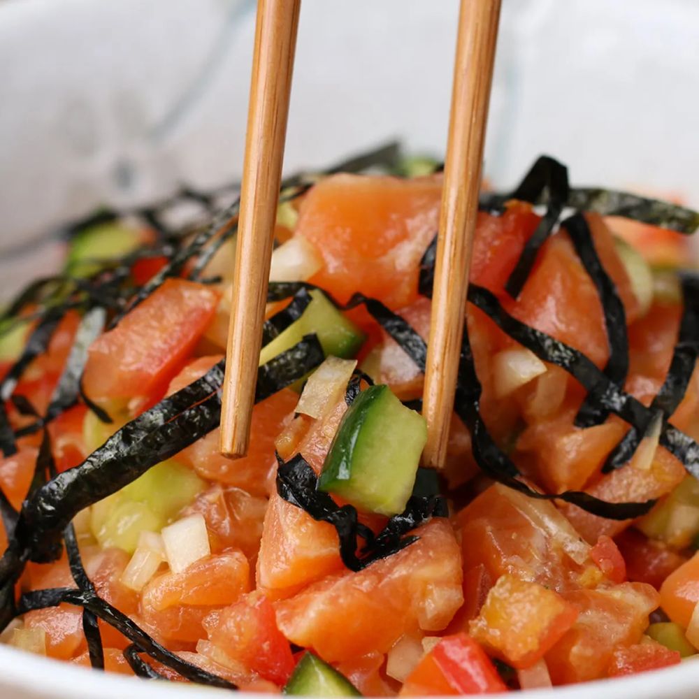 Lomi-Lomi Salmon Poke Bowl By Brooke Williamson