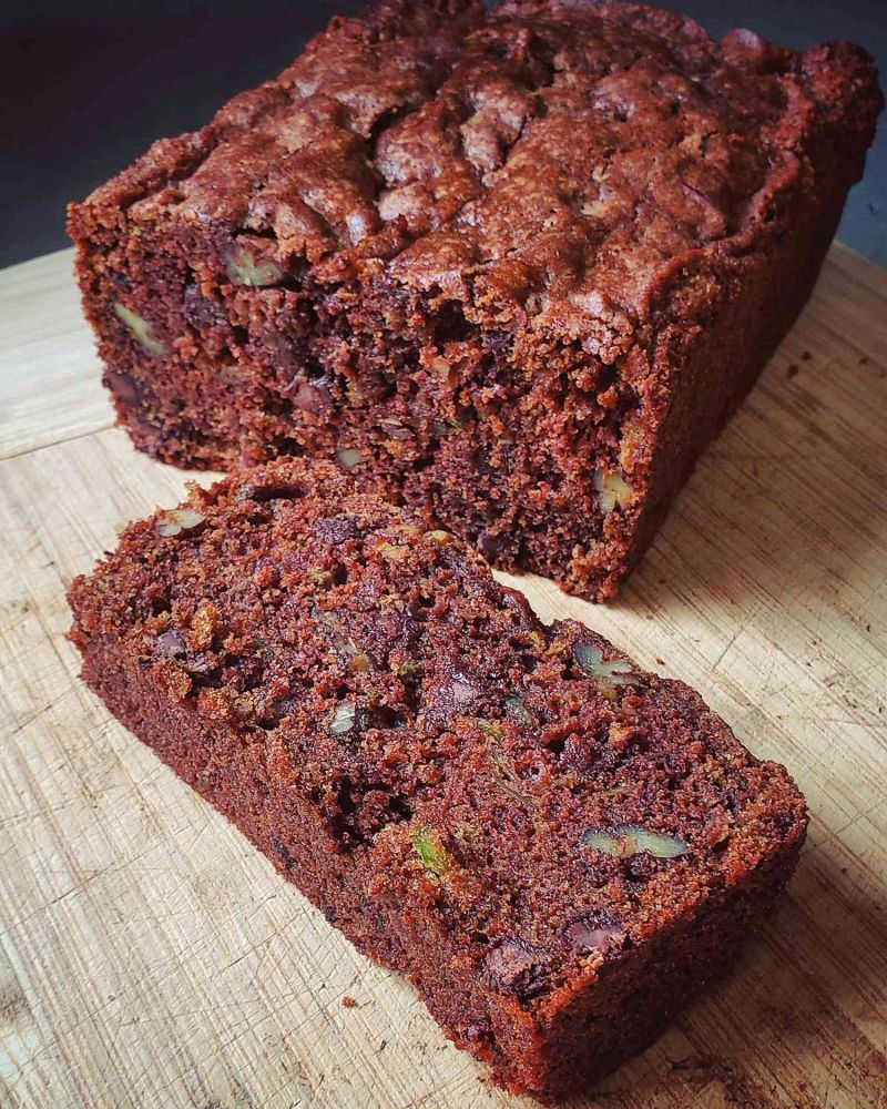 Spiced Chocolate-Zucchini Bread