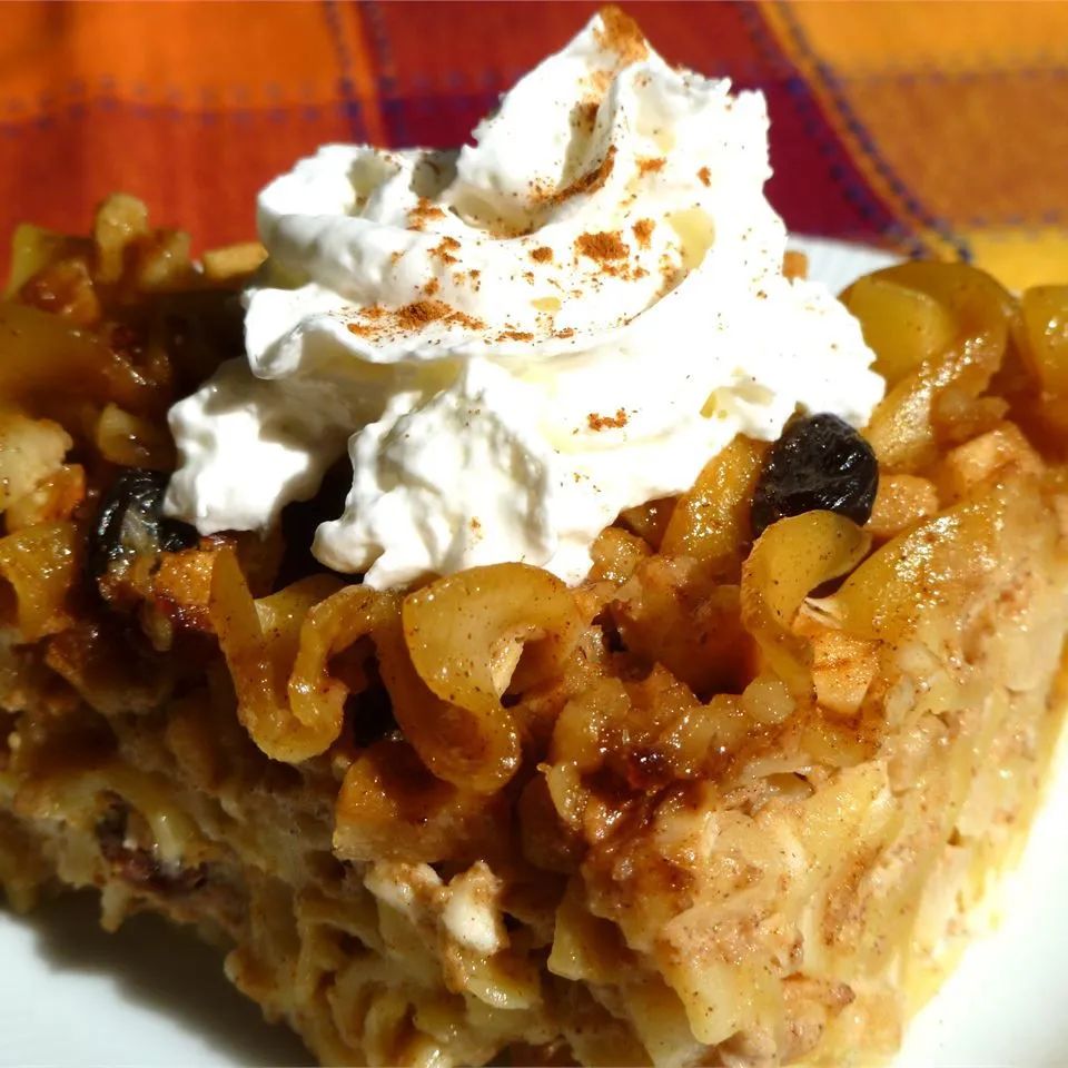 Microwave Apple Kugel