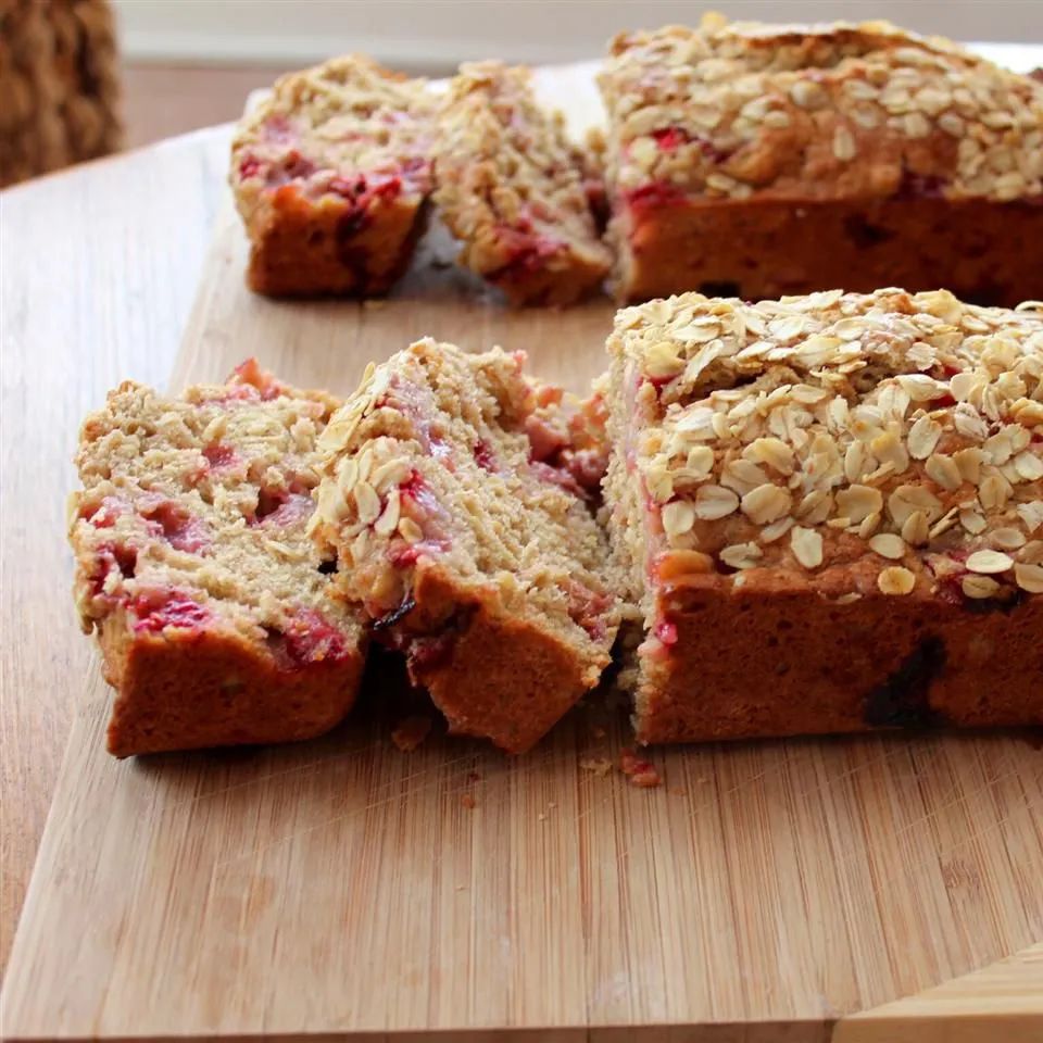 Oatmeal Strawberry Bread