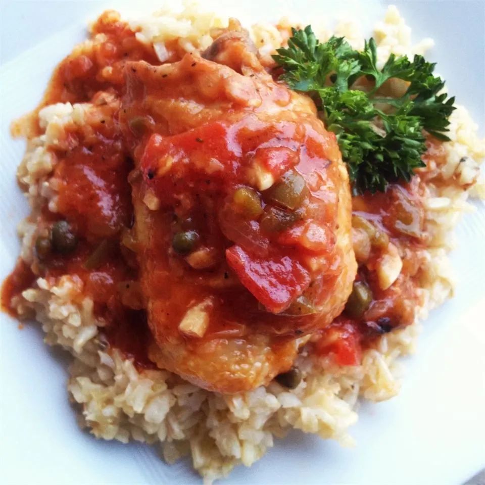 Ellen's Chicken Cacciatore