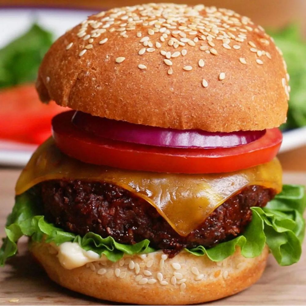 The Best Ever Vegan Burger