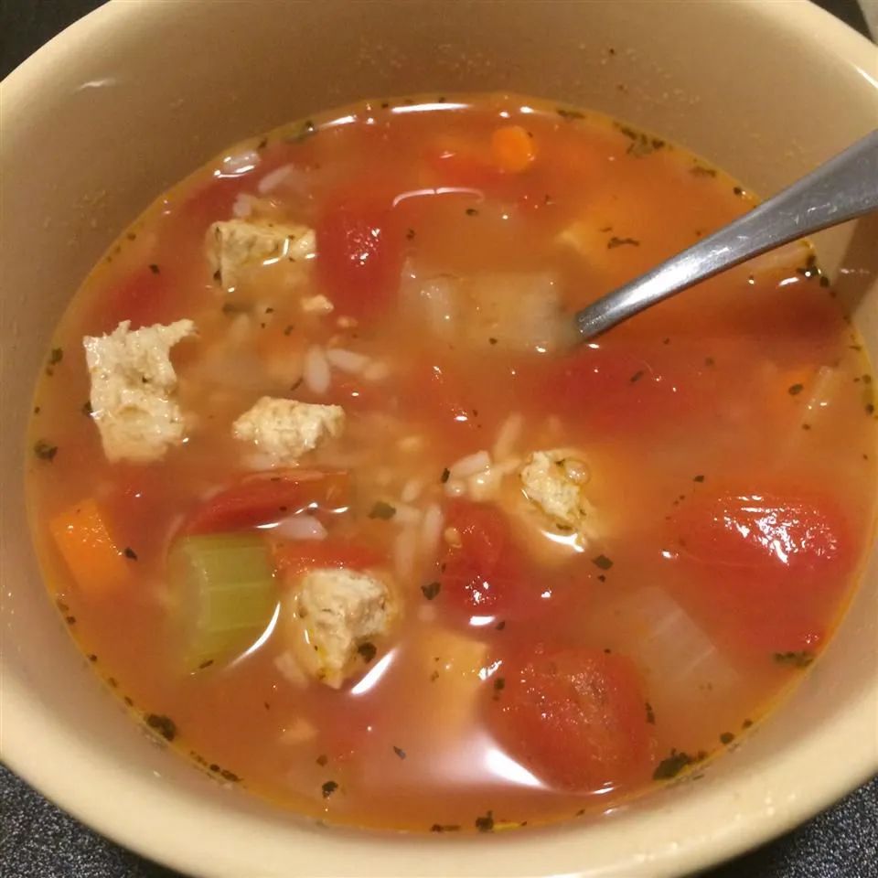 Turkey Rice Soup