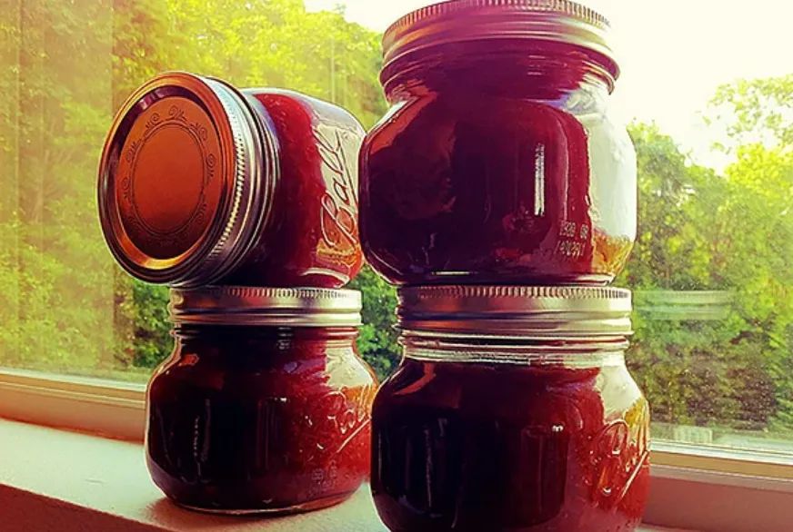 Easy Apple Rhubarb Jam