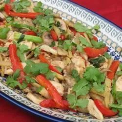 Thai Ginger Chicken (Gai Pad King)