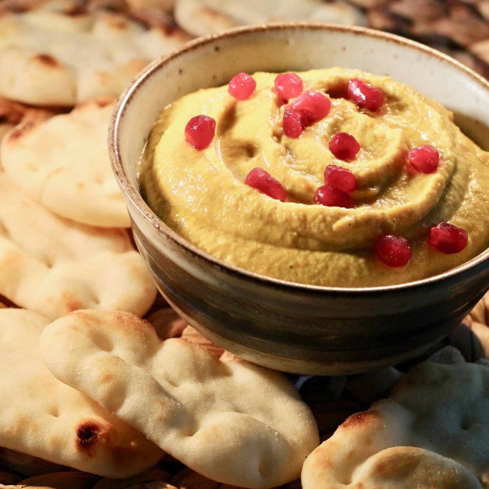 Roasted Golden Beet Hummus