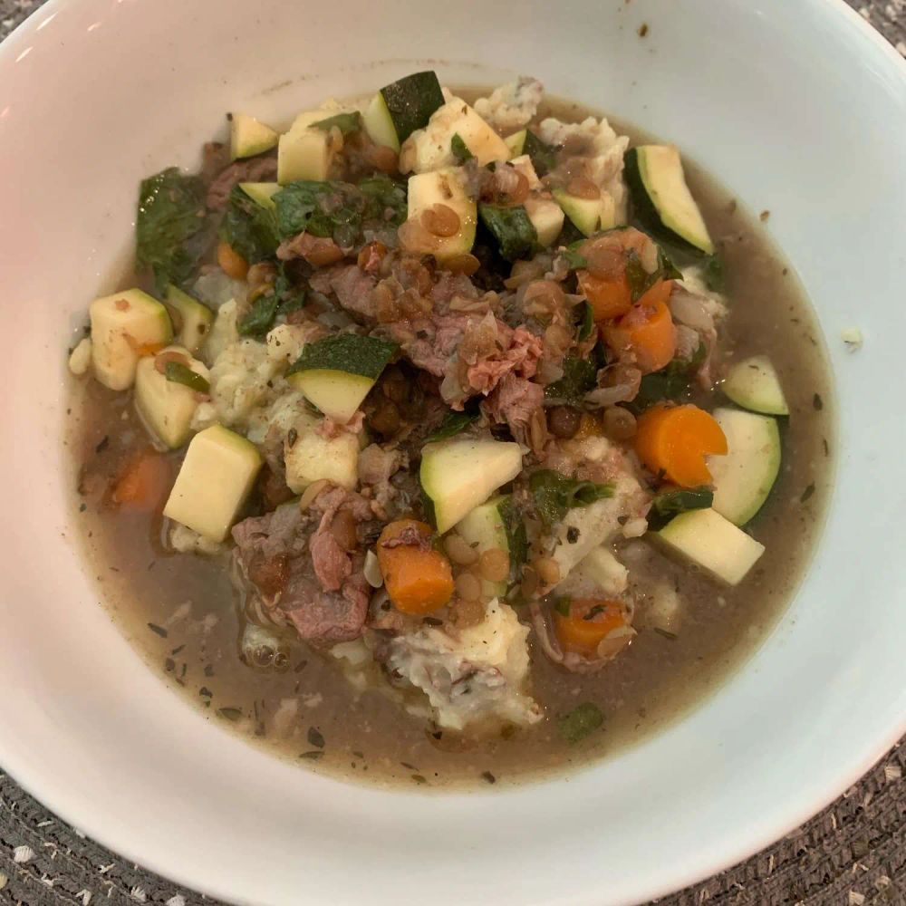 Mediterranean Lamb and Lentil Stew