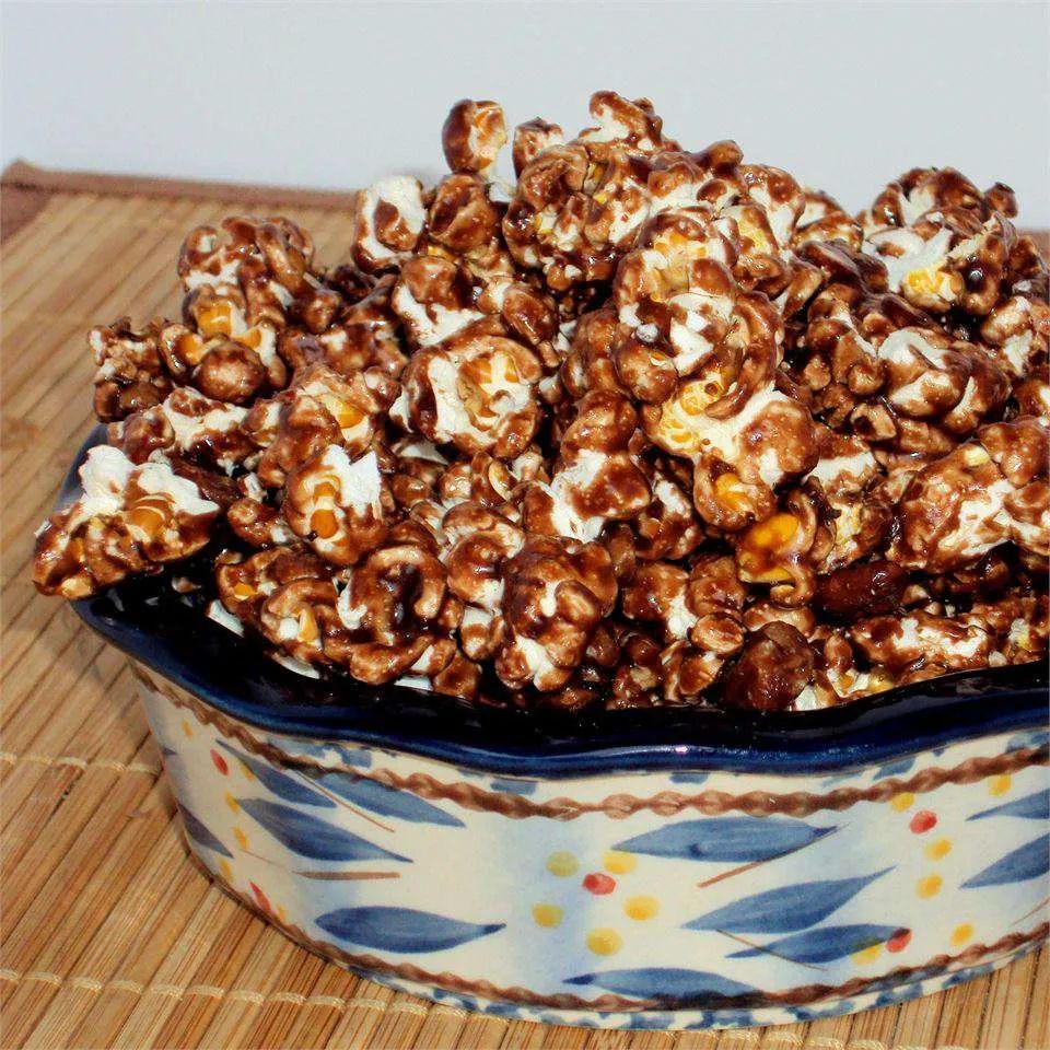 Chocolate Almond Popcorn